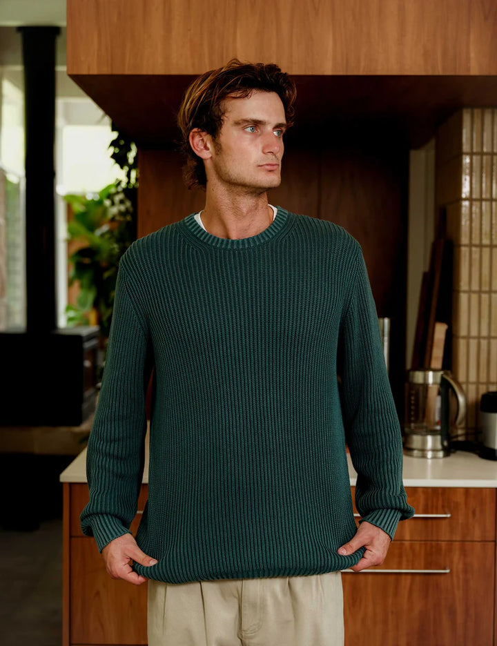 Simple | Fisher Knit | Petrol