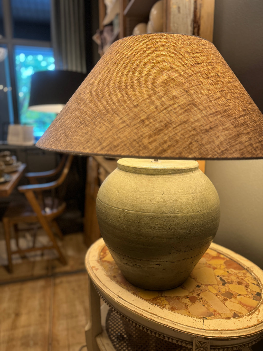 Disio Jug Table Lamp Base | Old Green | W39 x H49cm