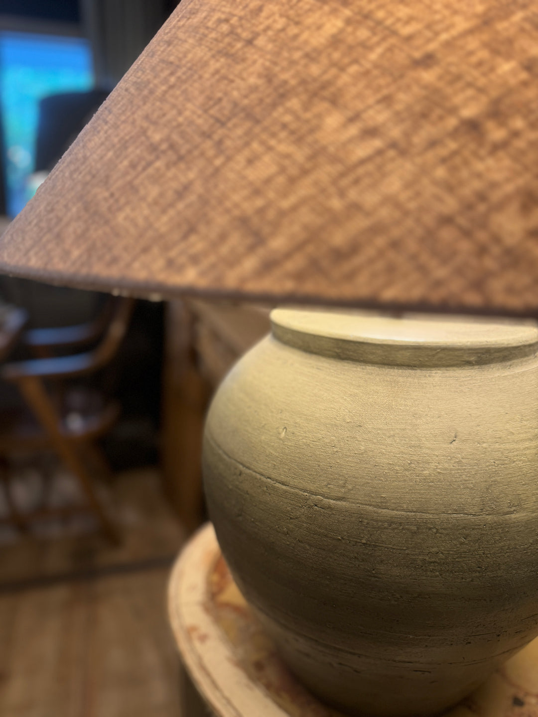 Disio Jug Table Lamp Base | Old Green | W39 x H49cm