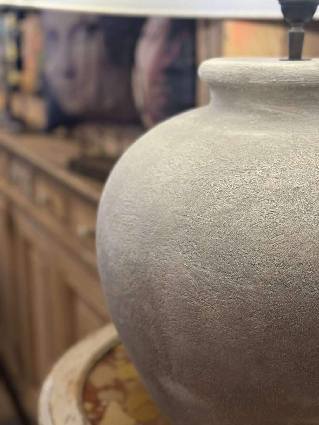 Tonono Jug Lamp Base | Ecru | W 35cm x H45cm