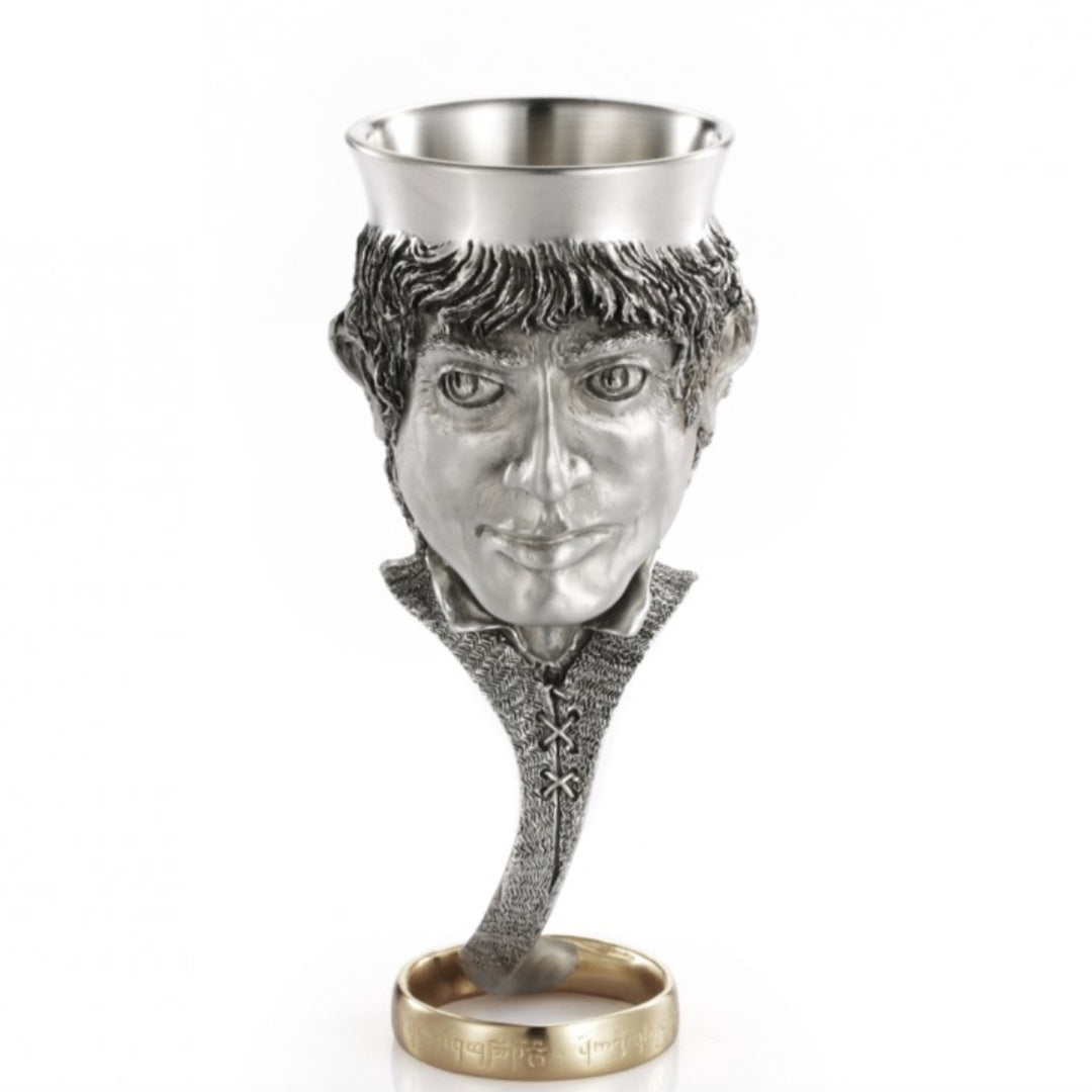 Frodo with Gold Ring Goblet | Lord of The Rings
