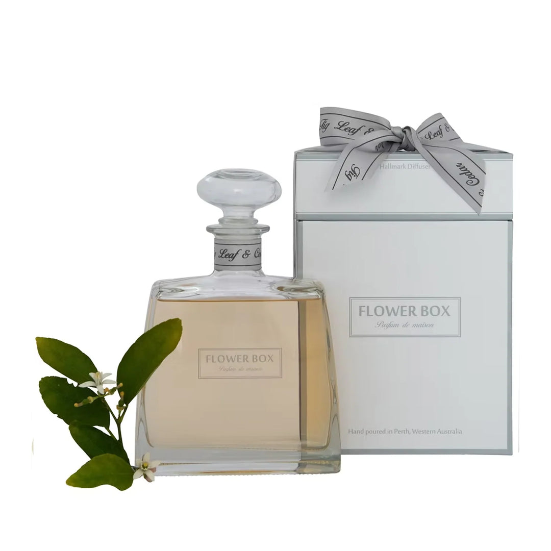 Flower Box | Hallmark Diffuser 12 months | Fig Leaf & Cedar