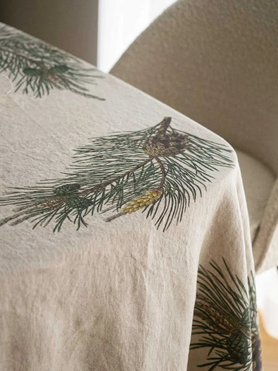 Pine Natural | Linen Tablecloth | 170 x 250cm (BOWRAL)