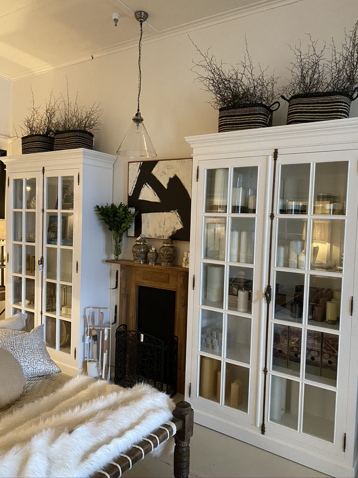 White Petite Display Cabinet (EX DISPLAY)