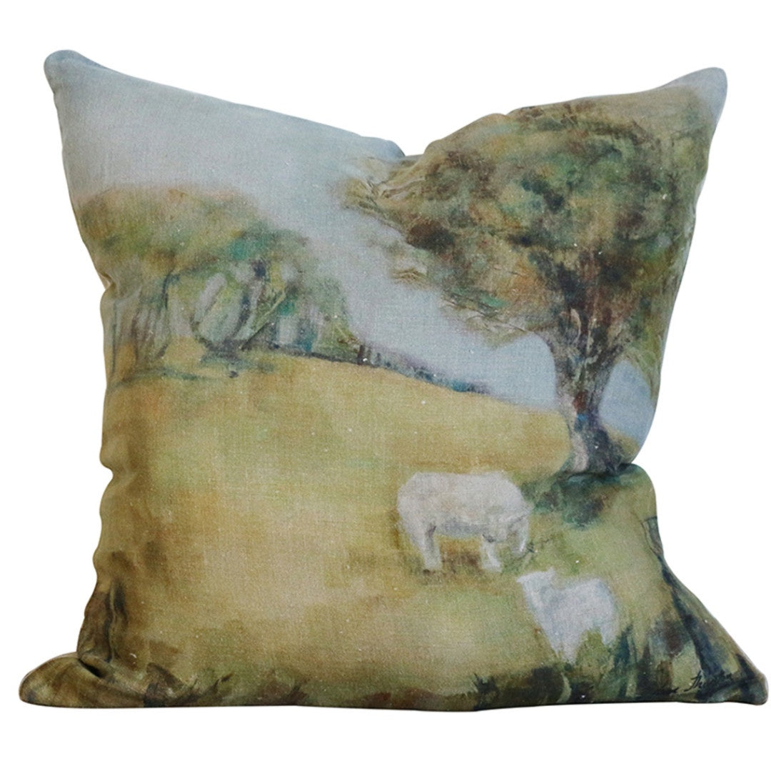 Cornwall Park Linen Cushion Cover | 50x50cm