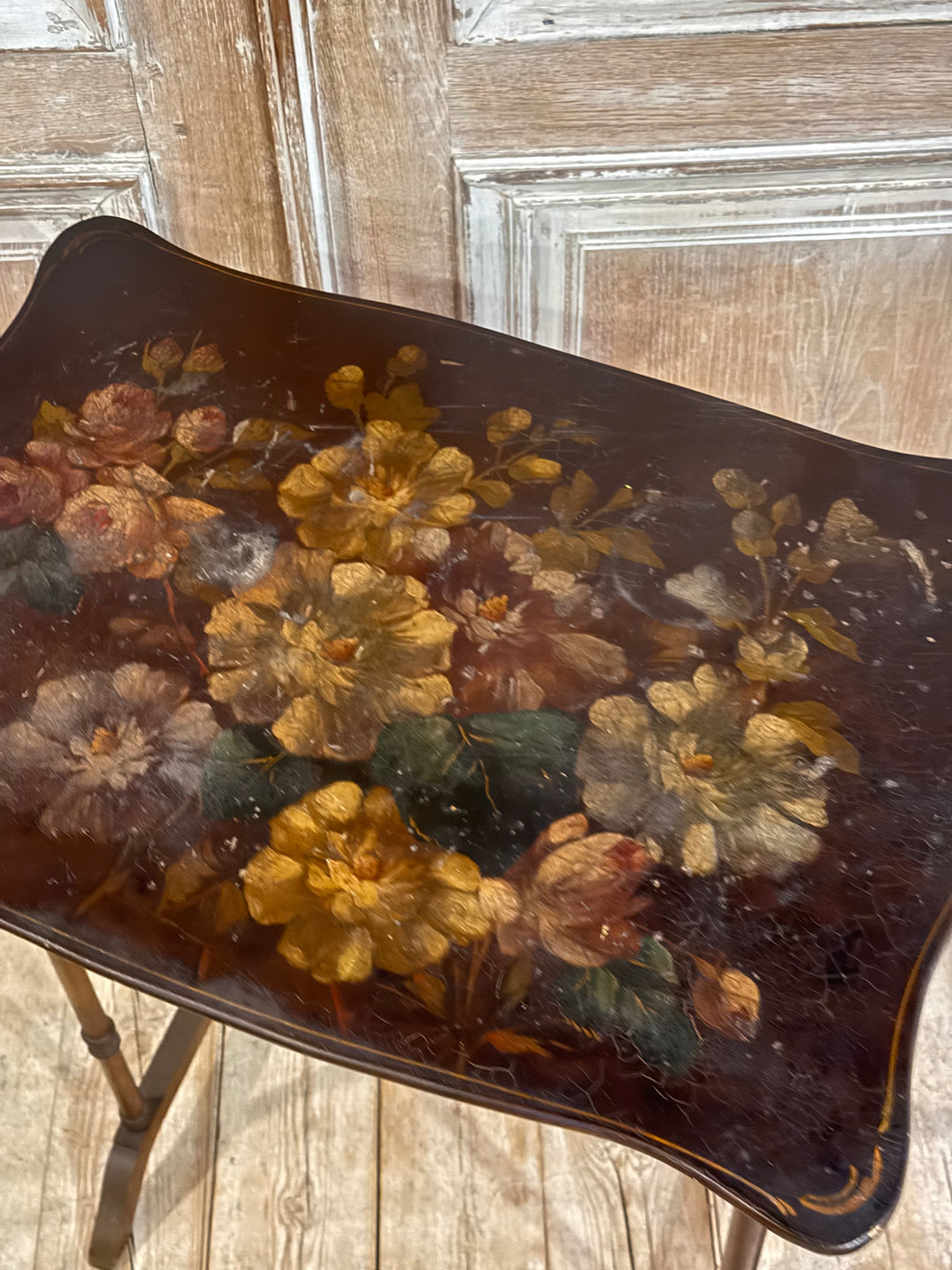 Floral Nesting Tables | Set of 3