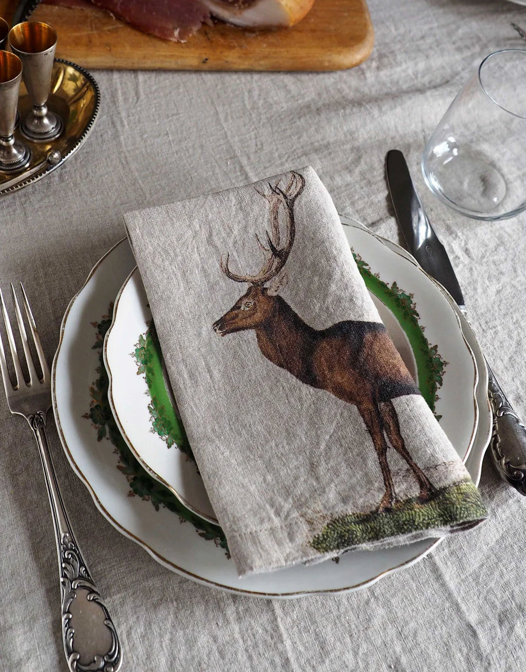 Wild Animals | Linen Napkin | SET OF 6