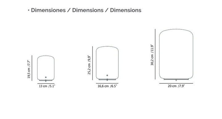Capsule Table Lamp Capsule | 20cm