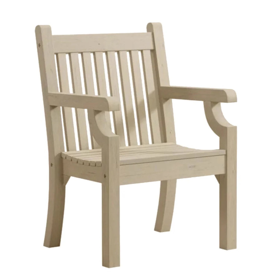 Hilltop Sandwick Armchair | Synthetic Recyclable Polymer | Stone Grey