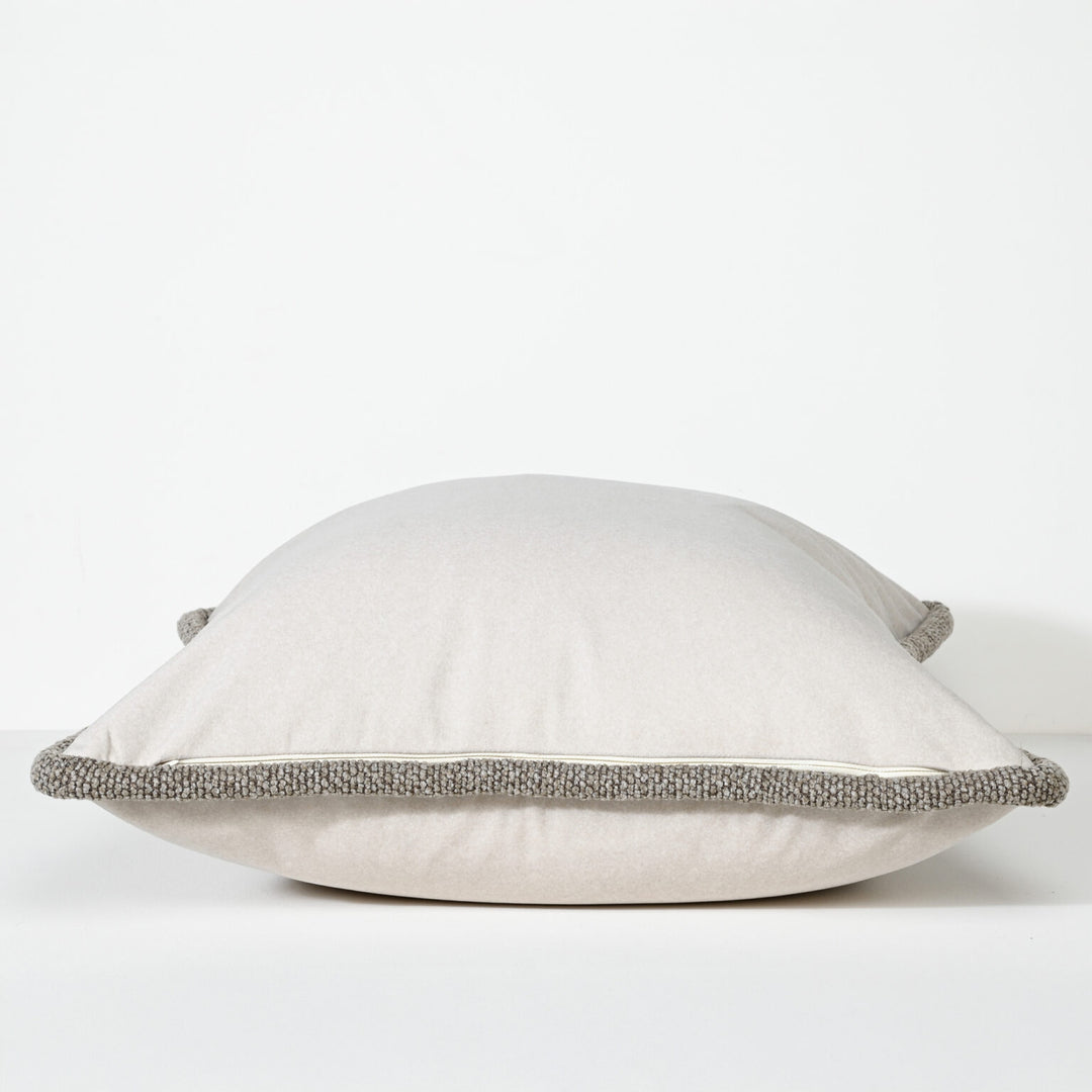 Cappucino Mohair Cushion & Insert | 57x57cm