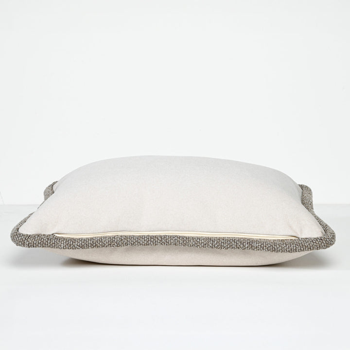 Cappucino Mohair Cushion & Insert | 35x57cm