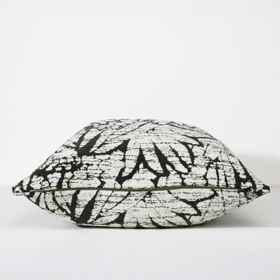 Green Palm Cushion & Insert | 57X57cm