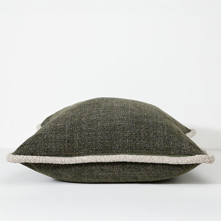 Woven Moss Cushion & Insert | 57x57cm