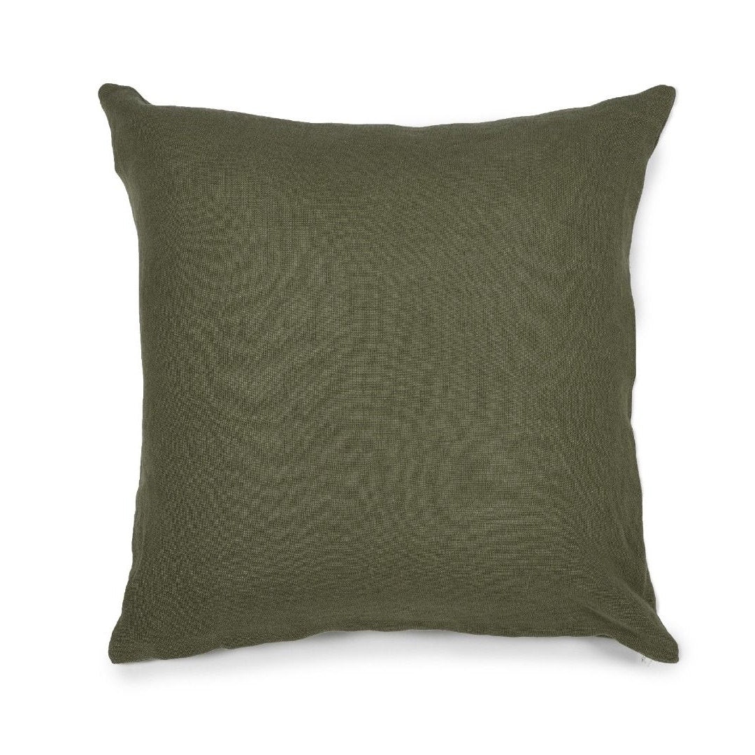 Libeco Linen Hudson Linen Pillow Cover | Forest | 50x50cm