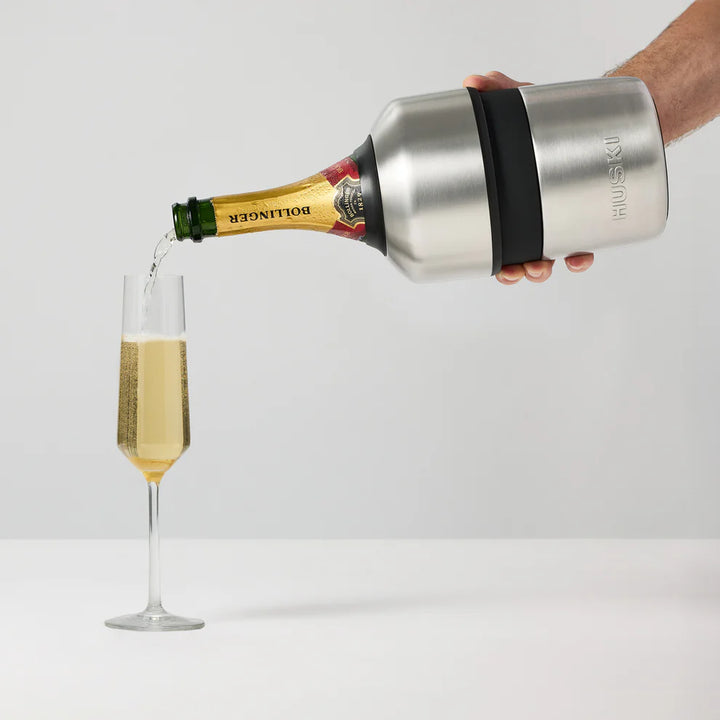 Huski | Champagne Cooler | Brushed Stainless
