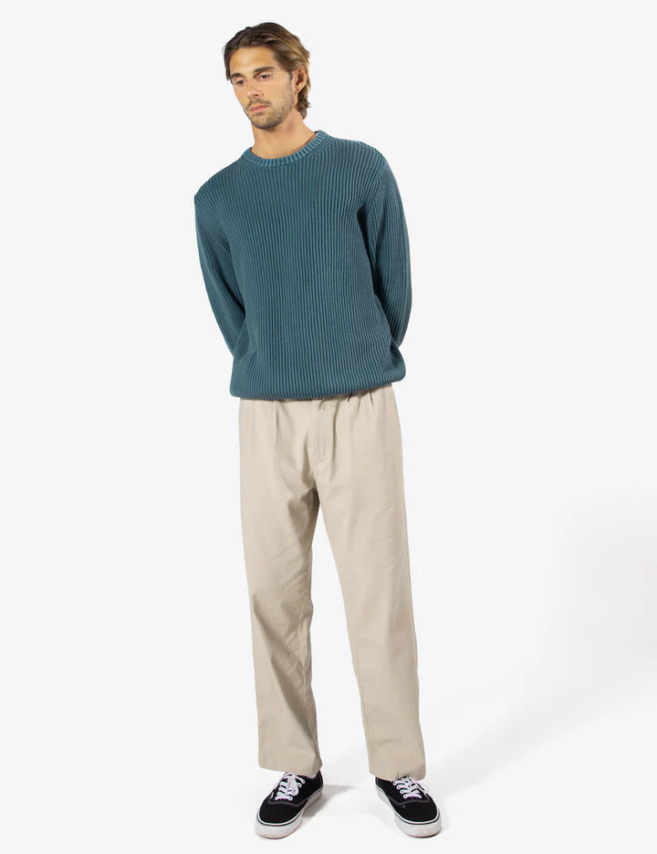 Simple | Fisher Knit | Petrol