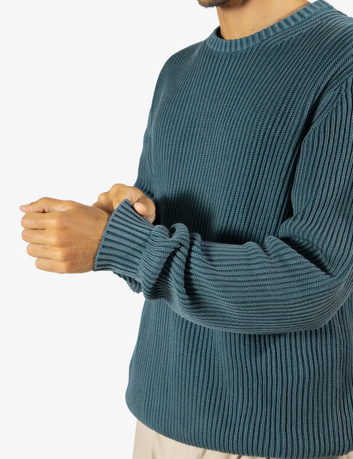 Simple | Fisher Knit | Petrol