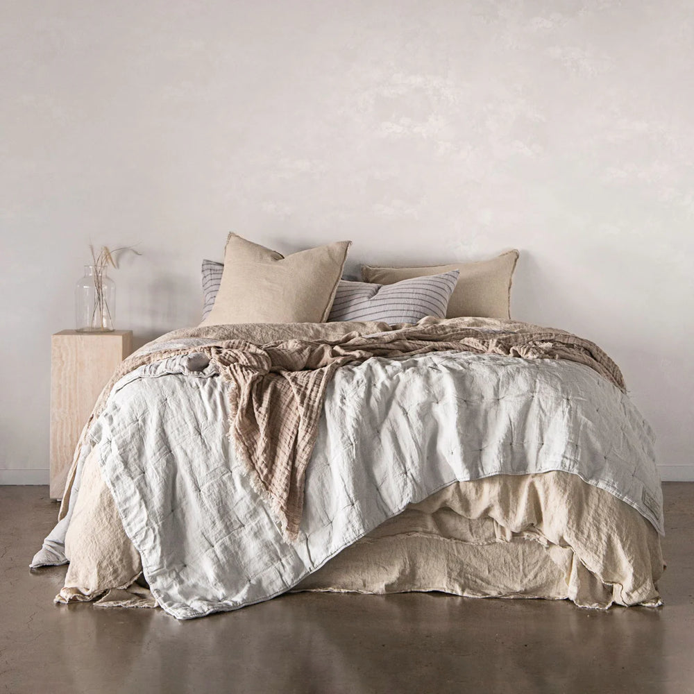 Flocca Euro Pillowcase | Sable-Suzie Anderson Home