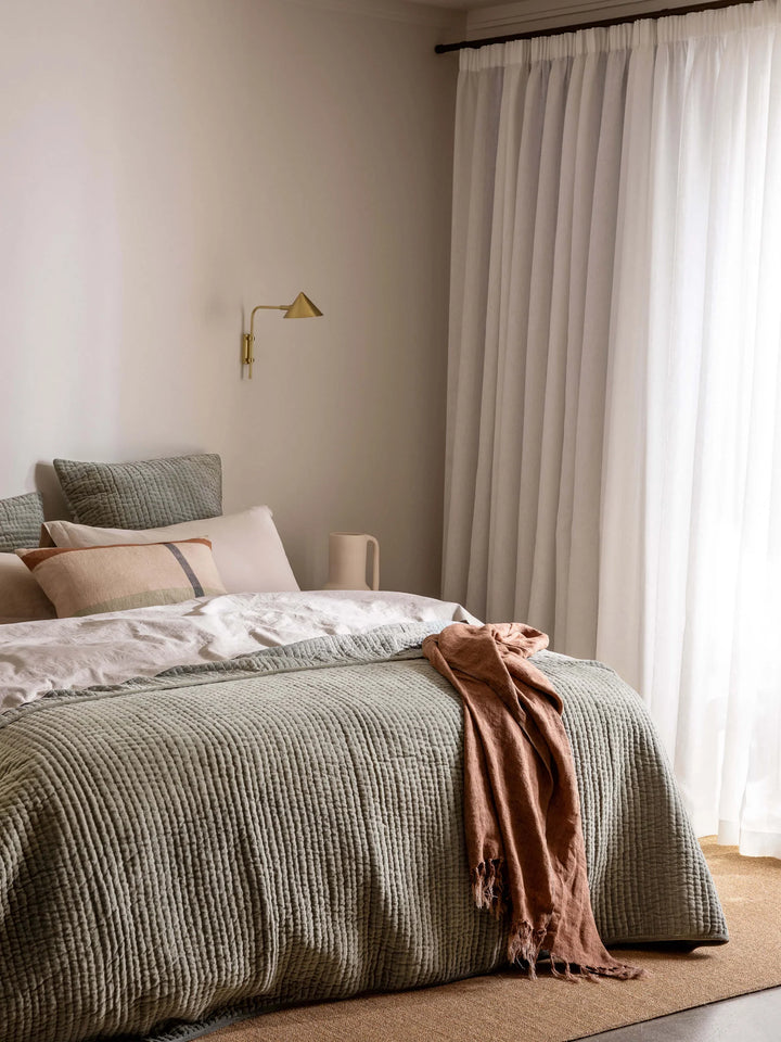 Cino Standard Pillowcase PAIR | Fern