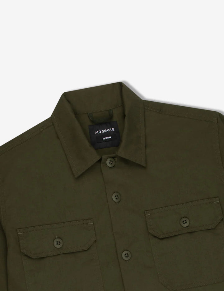 Simple | Overshirt Ripstop | Army