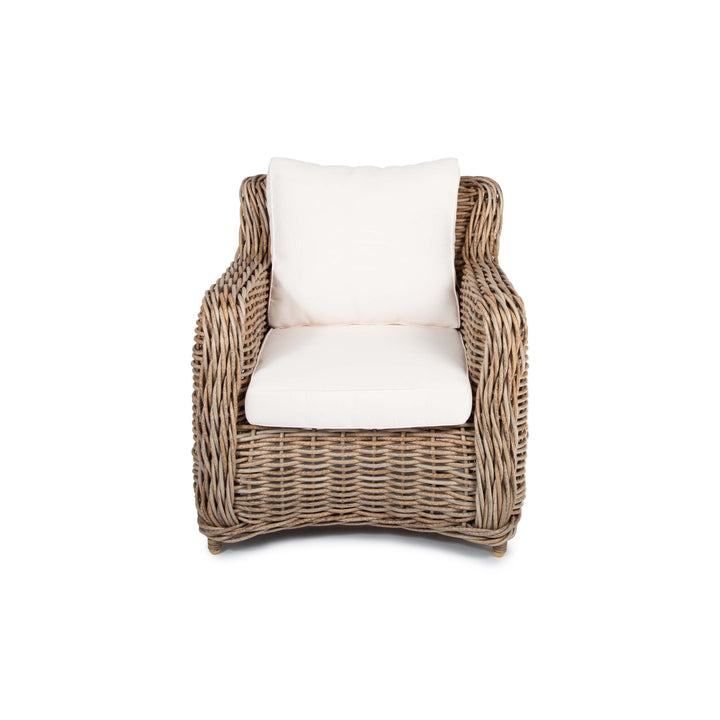 Bedarra Alfresco Lounge Chair | Natural | W73 x D90 x H84cm (TO ORDER)