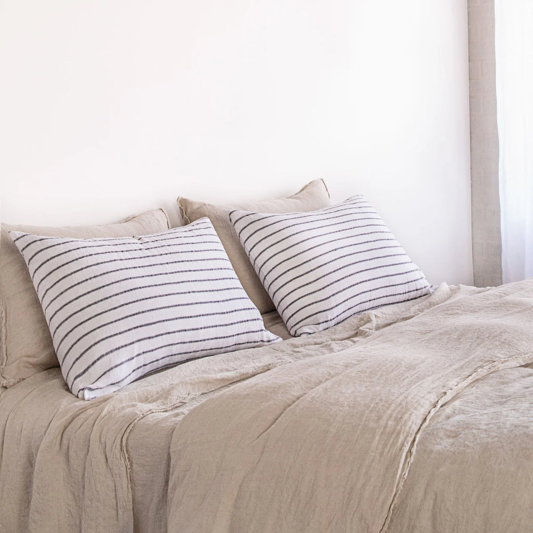 Basix Standard Pillowcase Big Stripe | Ayrton/Nox