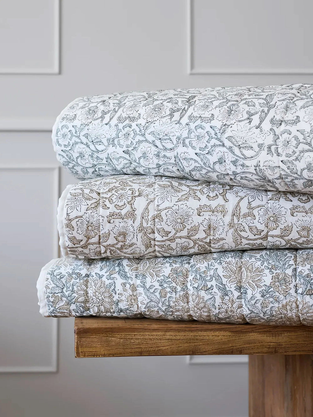 Agnetha Coverlet | Natural | Small | 220 x 245cm - Suzie Anderson Home