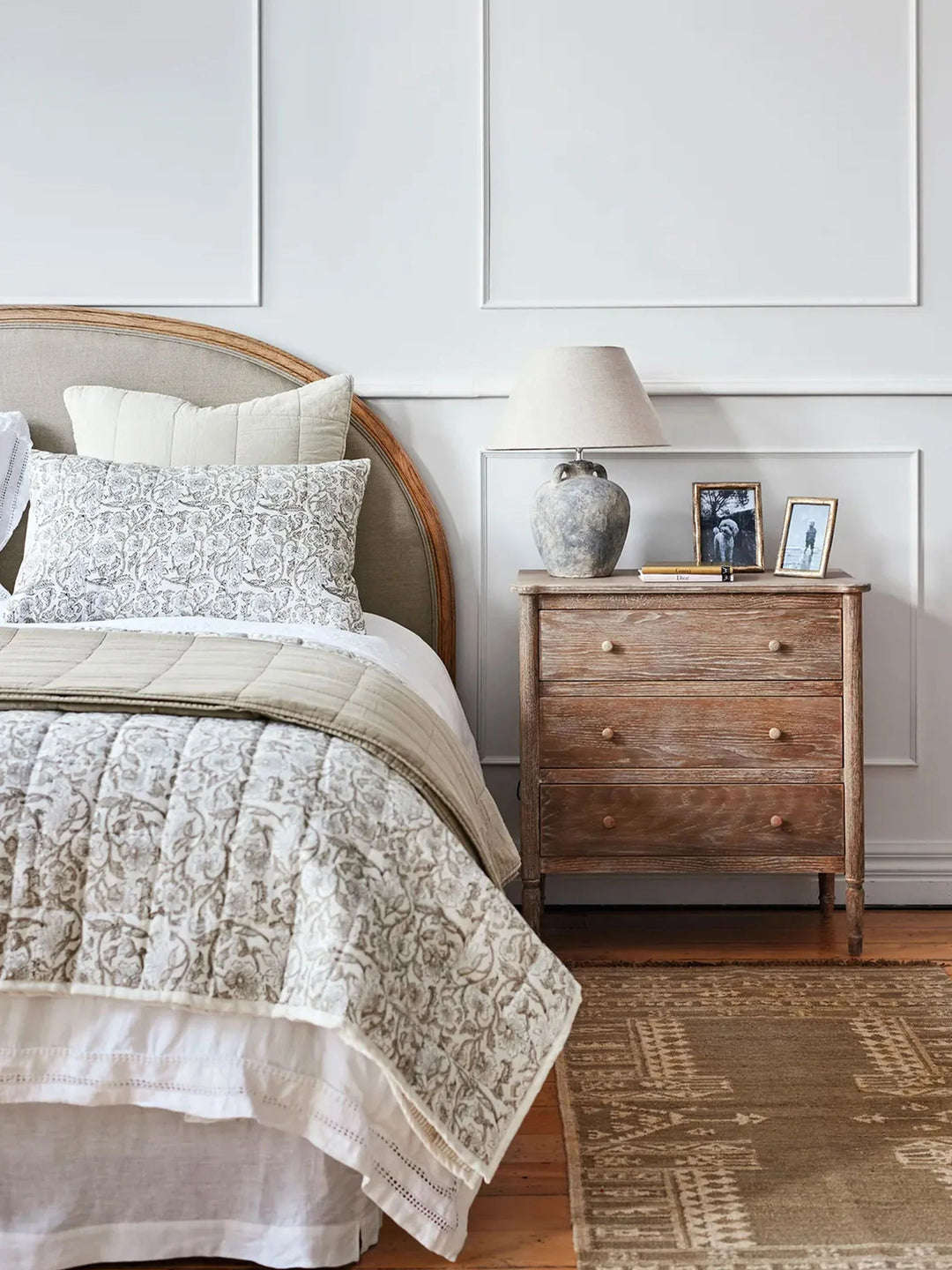 Agnetha Coverlet | Natural | Small | 220 x 245cm - Suzie Anderson Home