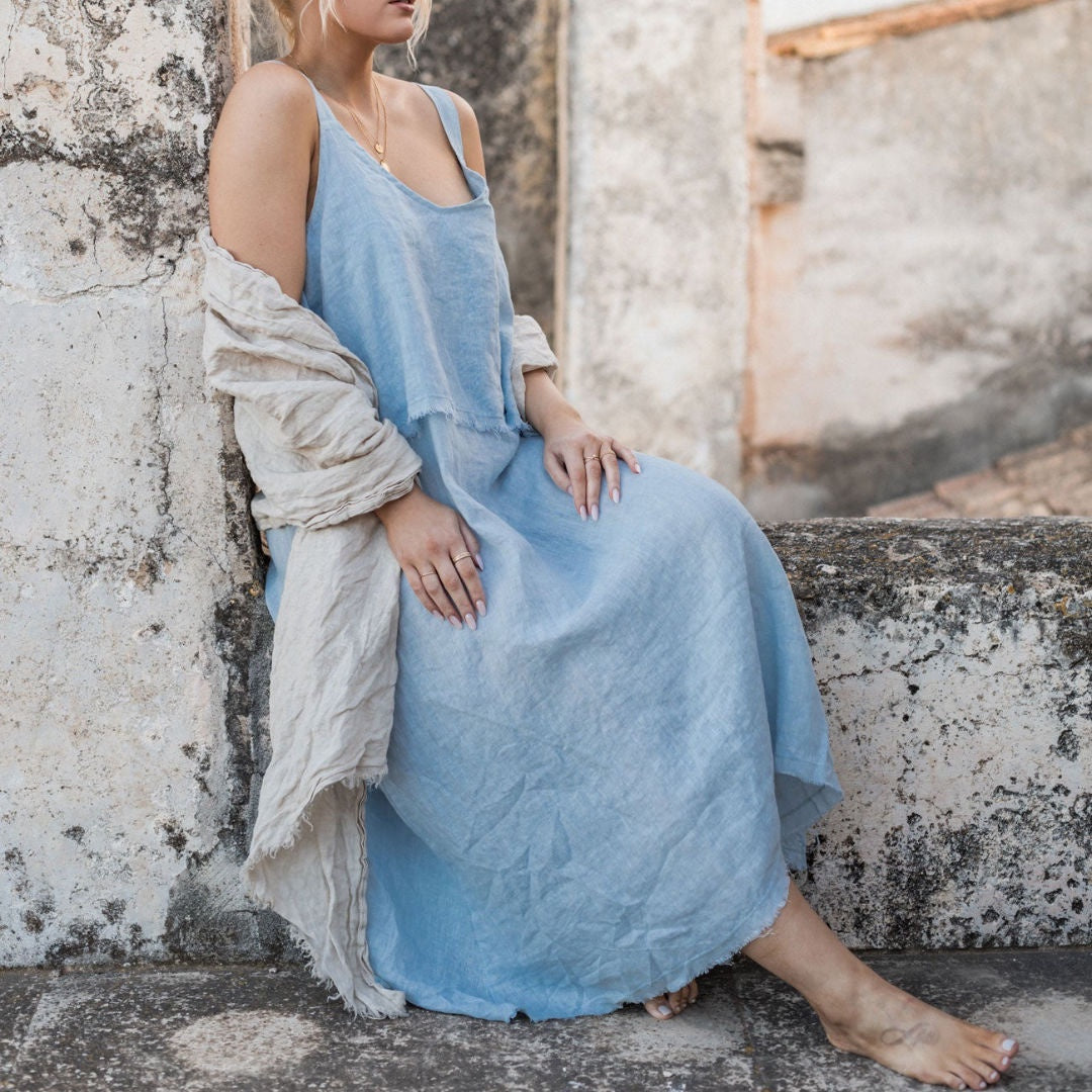 Bypias | Amandine Dress | Oxford Blue