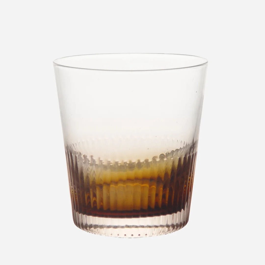 Ambretta Ridged Whiskey Glass - Suzie Anderson Home