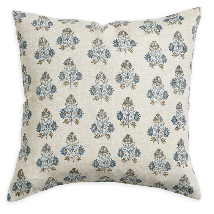 Ankara Fresh Azure Cushion & Insert | 55x55cm
