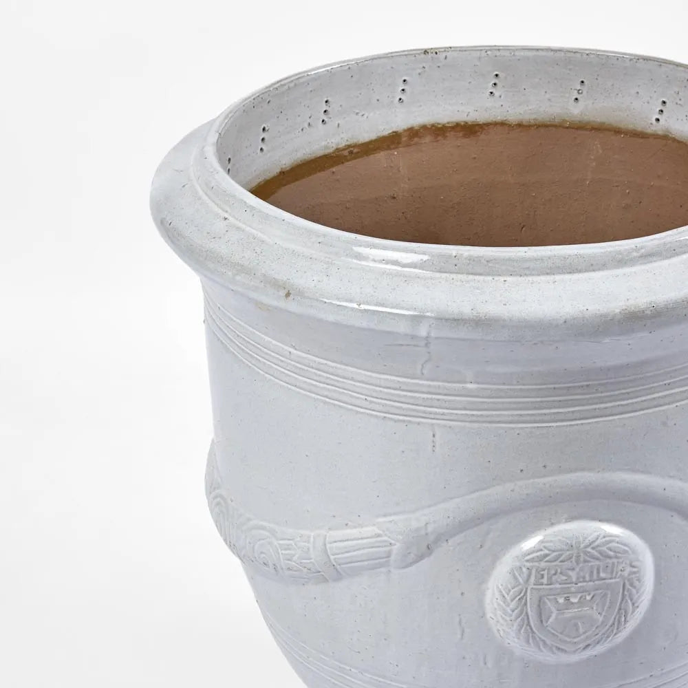 Anduze White Planter - Suzie Anderson Home