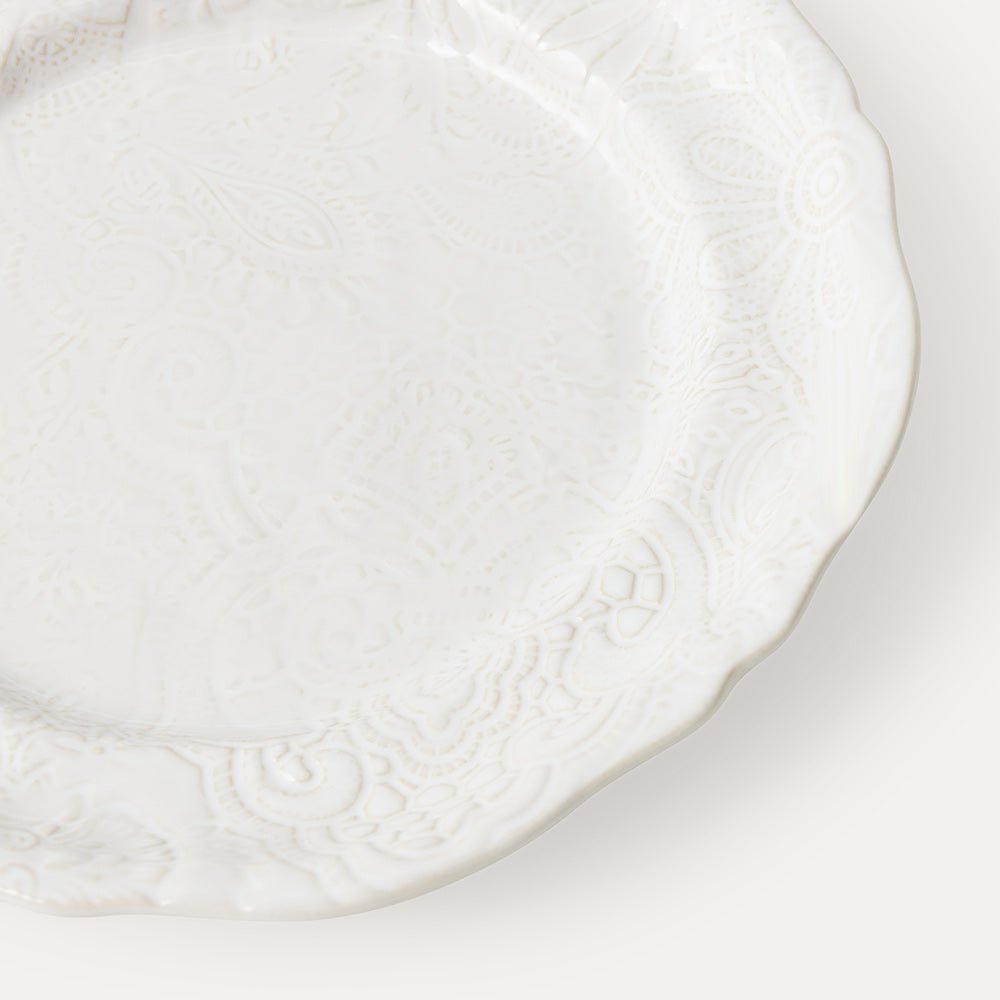 Arabesque Assiett | White - Suzie Anderson Home