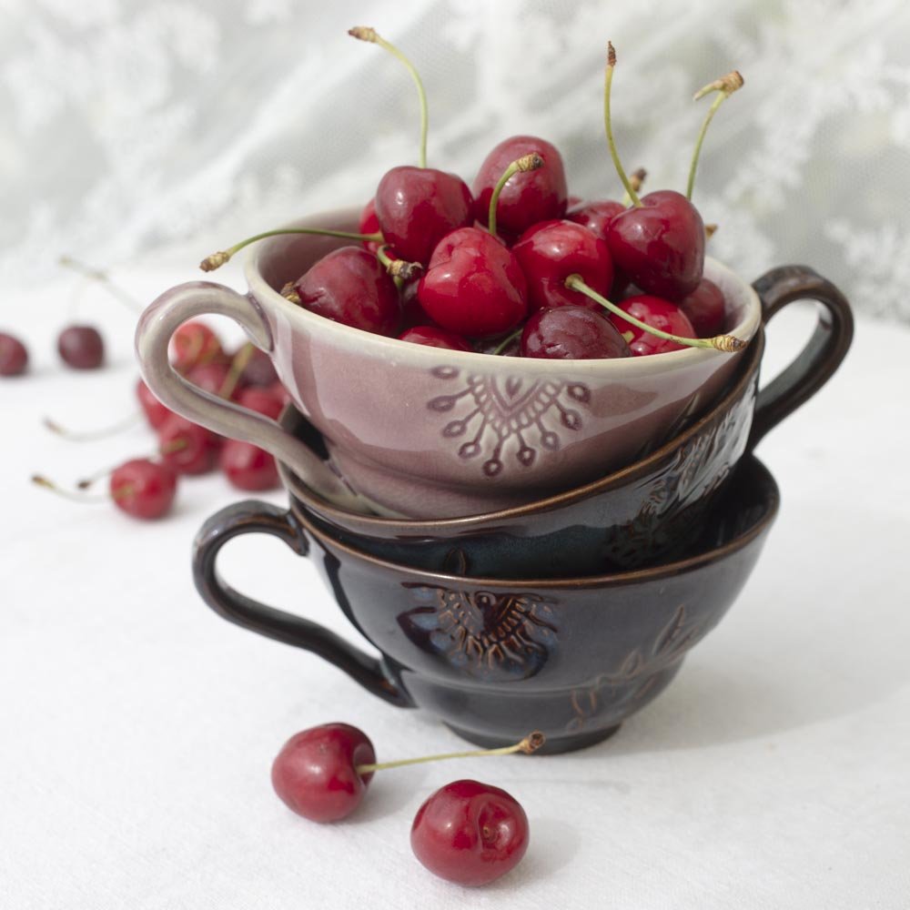Arabesque Cup with Handle | Primavera - Suzie Anderson Home