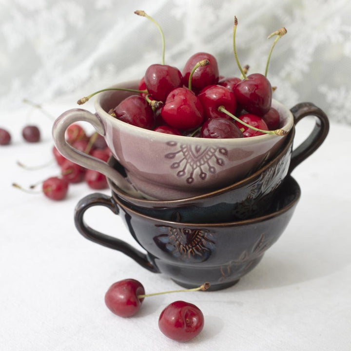Arabesque Cup with Handle | Primavera - Suzie Anderson Home