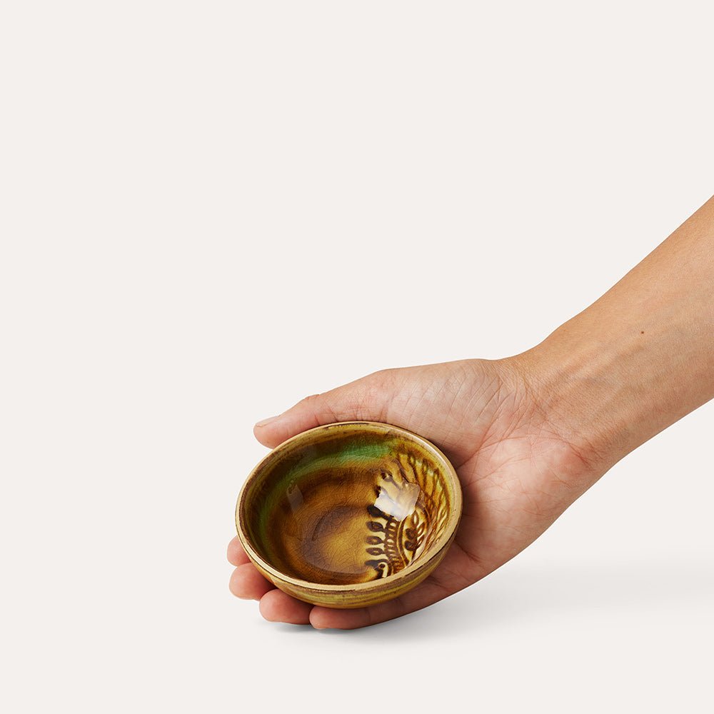 Arabesque Small Dip Bowl | Pineapple - Suzie Anderson Home