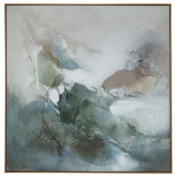 Green Skies |  Reproduction Framed Art | 100 x 100cm