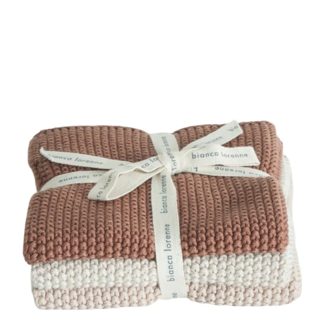 Lavette Washers | Set of 3 | Vintage Rose