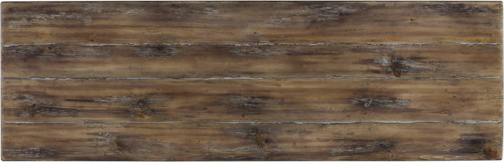 Astro Rafferty Console | Solid & Veneer Pine Patinated | W150 x D48 x H82cm - Suzie Anderson Home