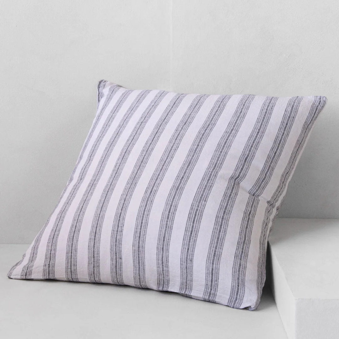 Basix Euro Pillowcase Group Stripe | Ayrton/Nox - Suzie Anderson Home