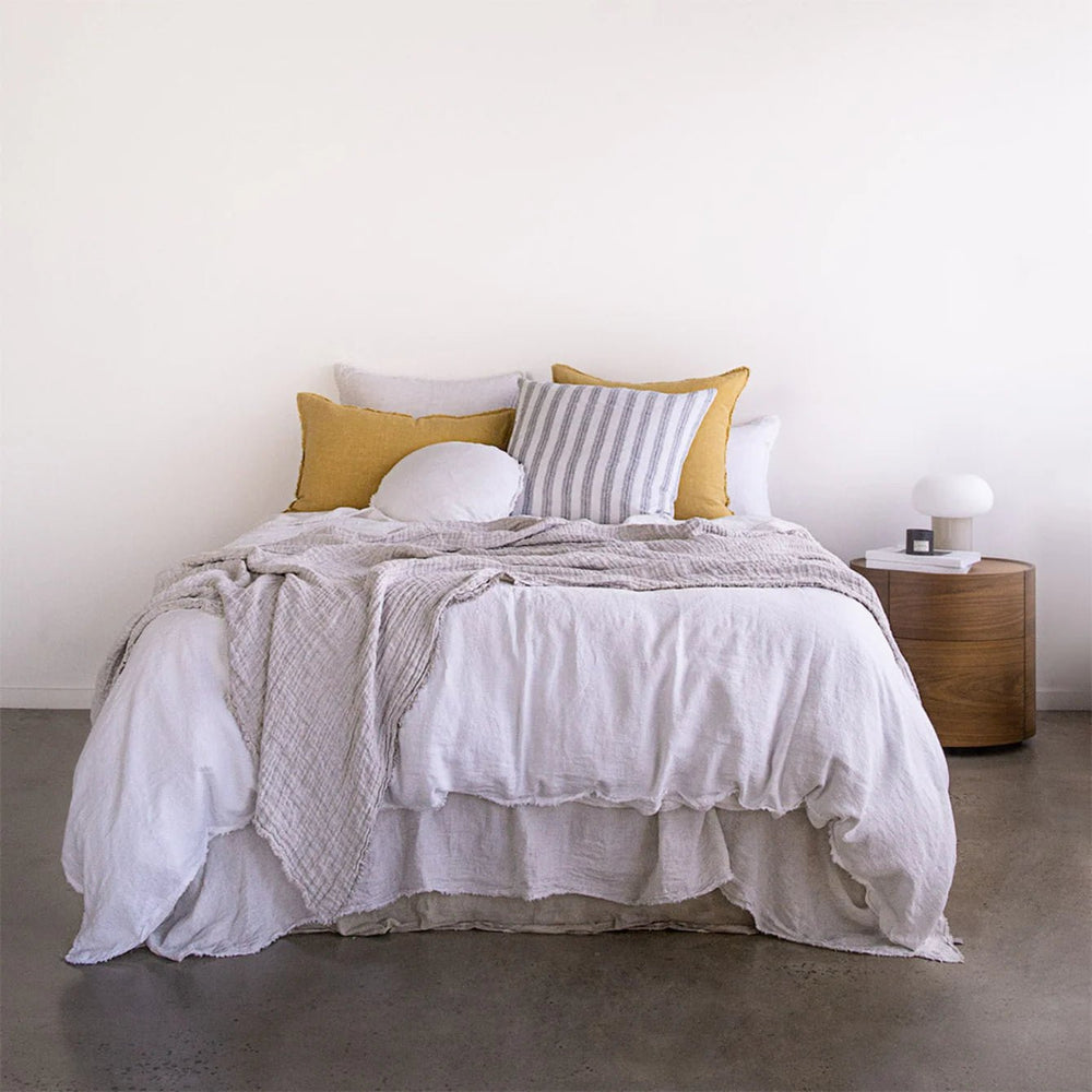 Basix Euro Pillowcase Group Stripe | Ayrton/Nox - Suzie Anderson Home