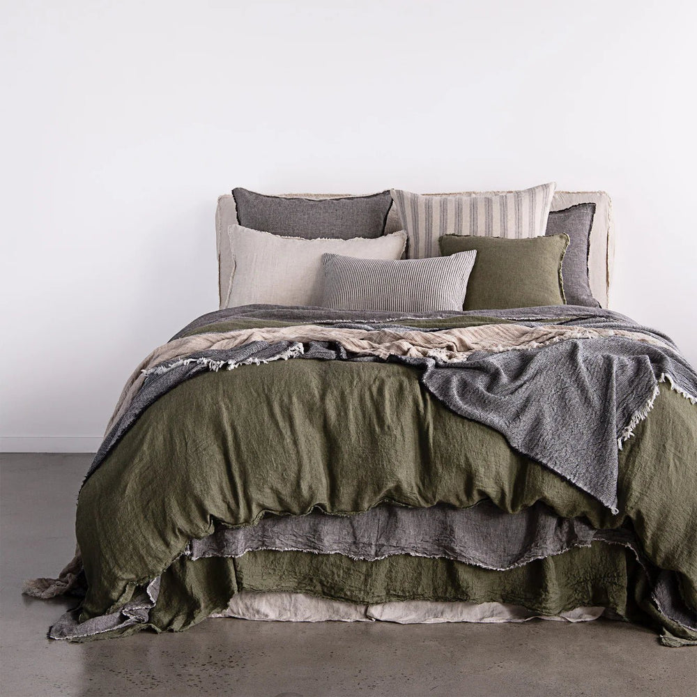 Basix Euro Pillowcase Group Stripe | Nox/Sabel - Suzie Anderson Home