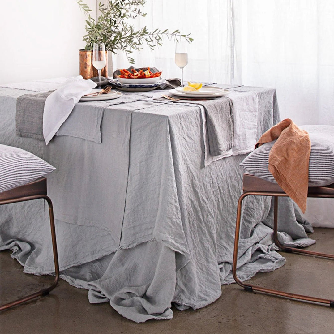 Basix Linen Napkin | Fog - Suzie Anderson Home