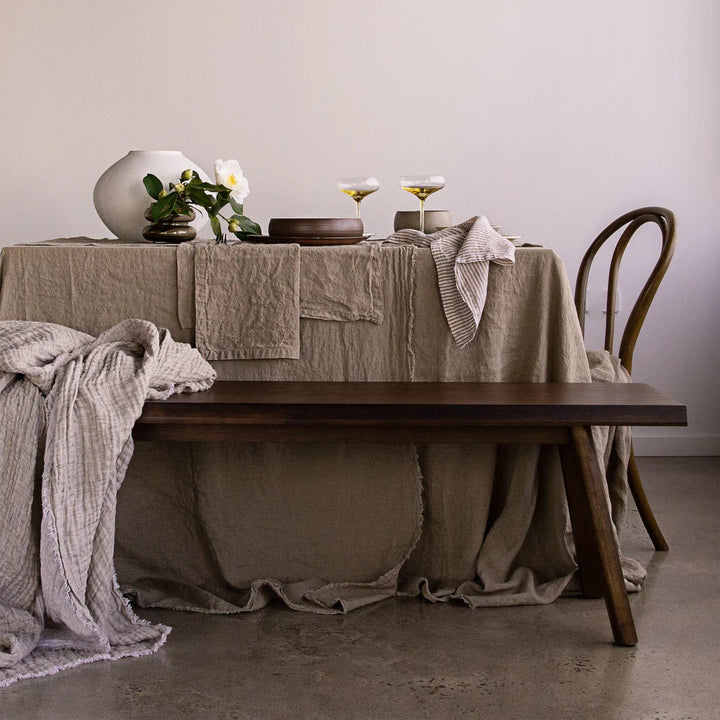 Basix Linen Runner | Cep - Suzie Anderson Home