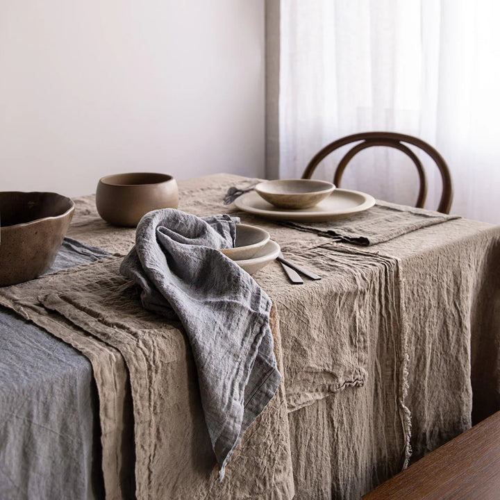 Basix Linen Runner | Roy - Suzie Anderson Home