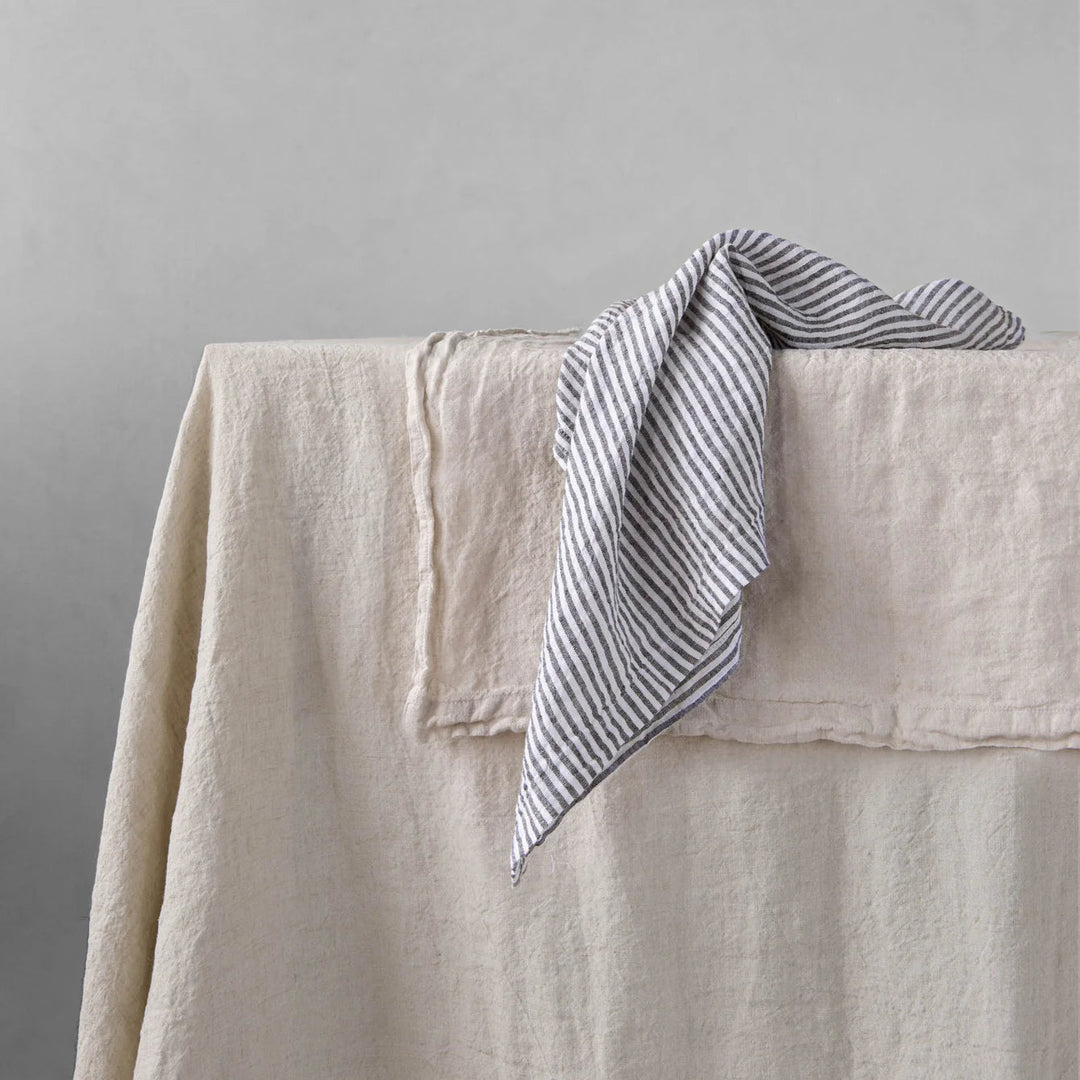 Basix Napkin Small Stripe | Ayrton/nox - Suzie Anderson Home