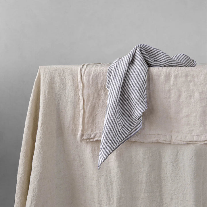 Basix Napkin Small Stripe | Ayrton/nox - Suzie Anderson Home