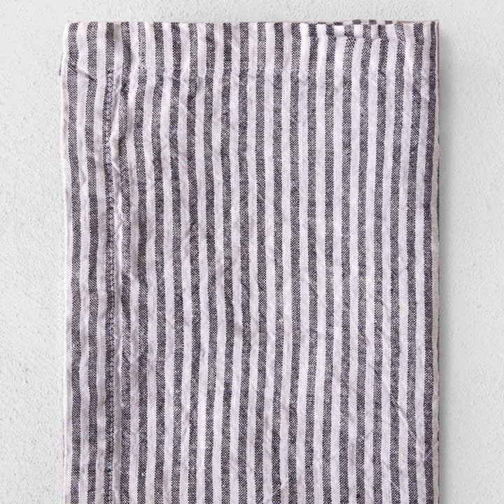 Basix Napkin Small Stripe | Ayrton/nox - Suzie Anderson Home