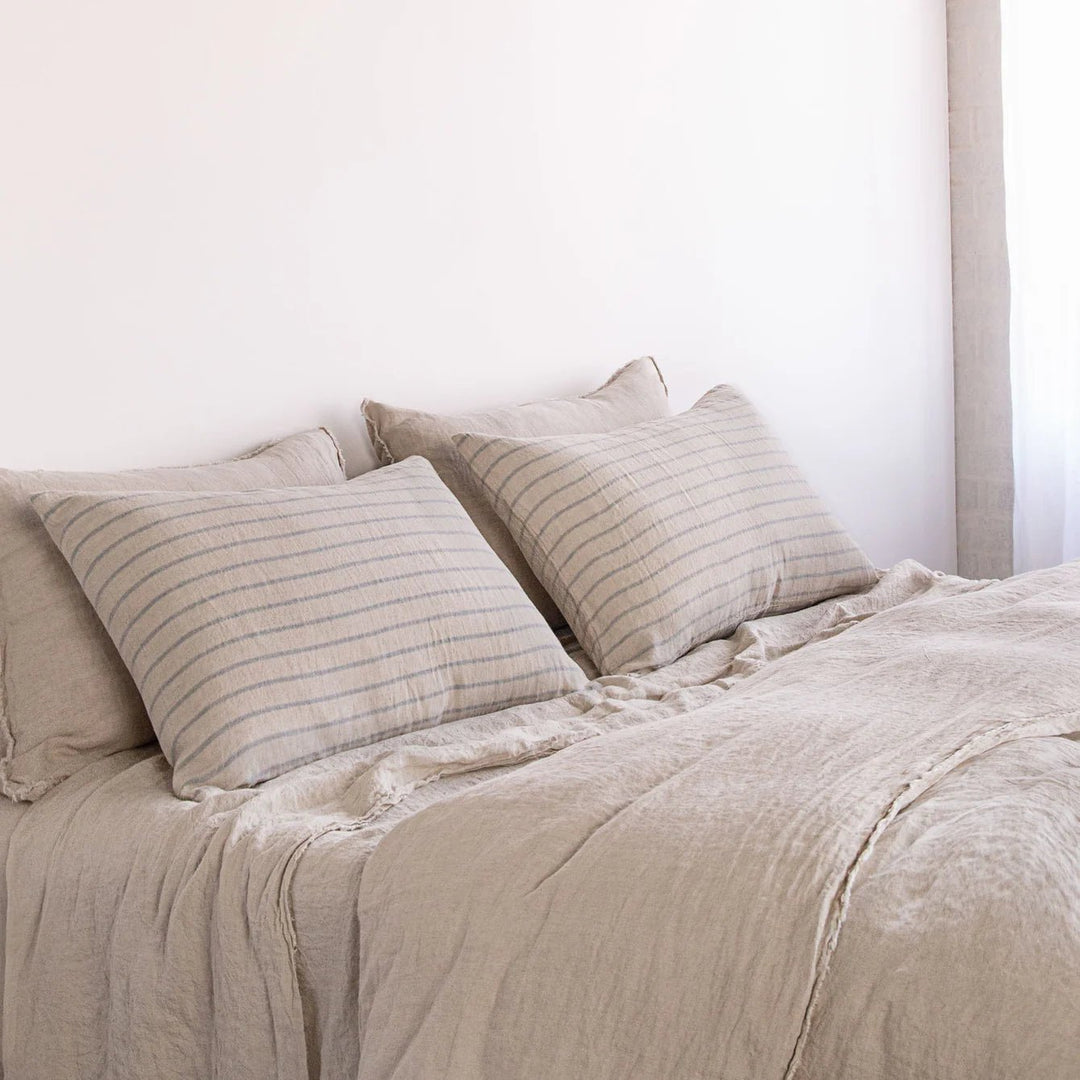 Basix Standard Pillowcase Big stripe | Roy/Sable - Suzie Anderson Home