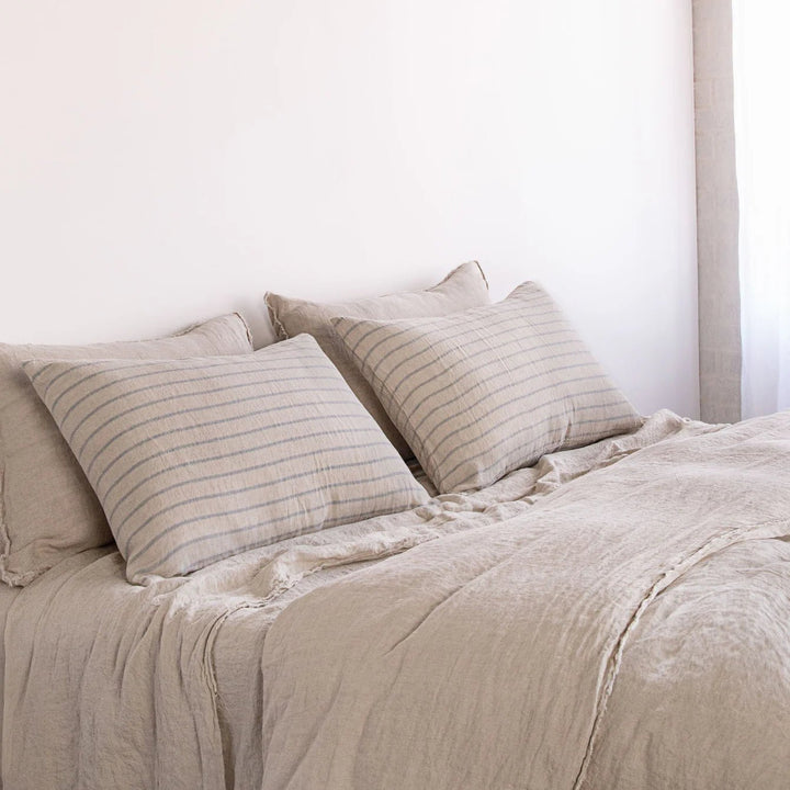 Basix Standard Pillowcase Big stripe | Roy/Sable - Suzie Anderson Home